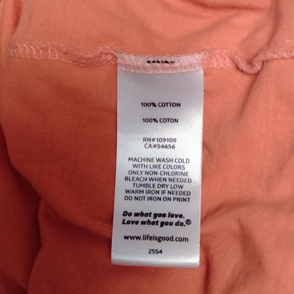 Life Is Good Women's Size Large Keep It Simple Pickleball Crusher-Lite Tee L - Picture 5 of 6